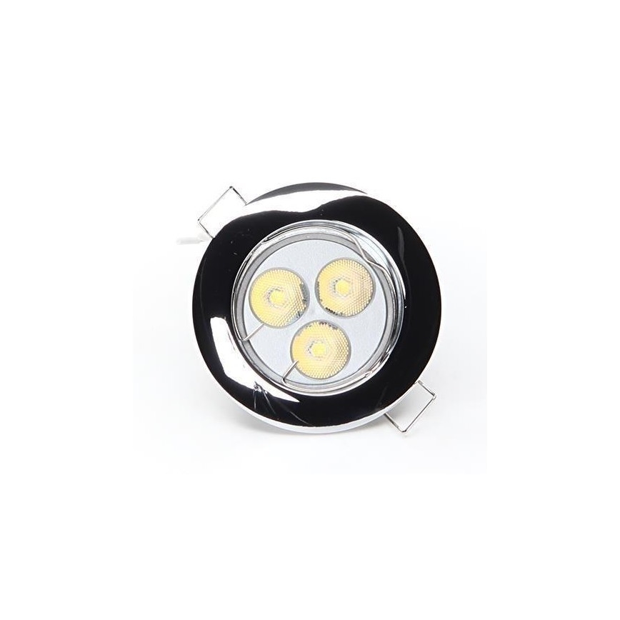 Deko-Light 120018 - Iegremdējama lampa RUND 1xGU5,3-MR16/35W/12V spīdīgi hromēts