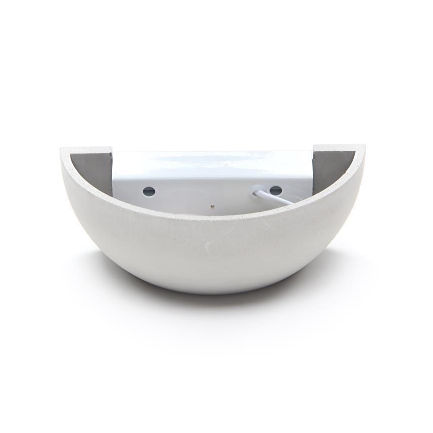 Deko-Light 341179 - Sienas lampa NETITO 1xE14/25W/230V betons