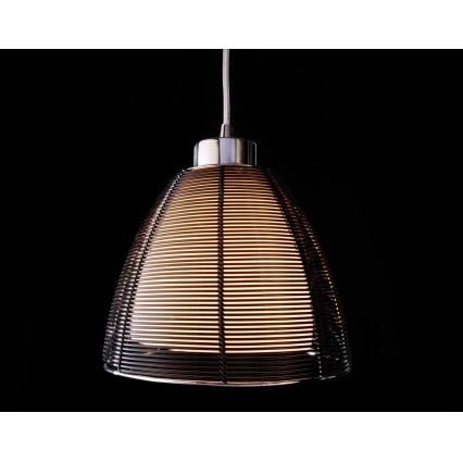 Deko-Light 342026 - Lustra ar auklu FILO 1xE27/60W/230V d. 19 cm melna