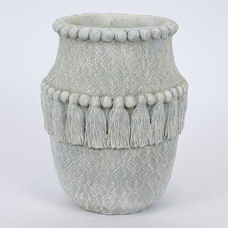 Dekoratīva krūka pelēka 25,5x20,5 cm