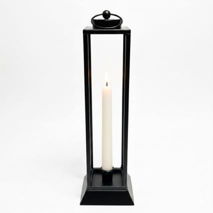Dekoratīvā laterna HALL 34 cm melna