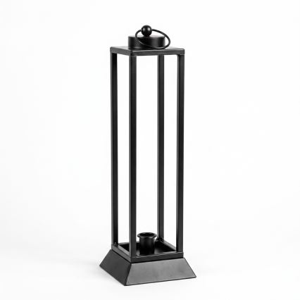 Dekoratīvā laterna HALL 34 cm melna