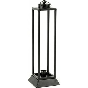 Dekoratīvā laterna HALL 39,5 cm melna