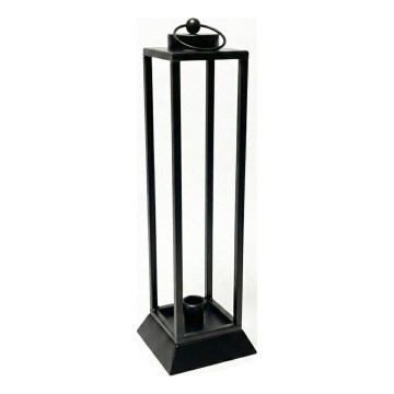 Dekoratīva laterna HALL 45,5 cm melna