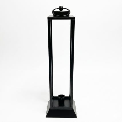 Dekoratīva laterna HALL 45,5 cm melna