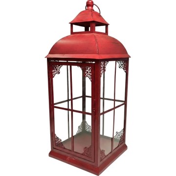 Dekoratīvā laterna REDY 56 cm sarkana
