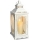 Dekoratīvā laterna ROSEHILL 40 cm balta