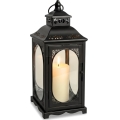 Dekoratīvā laterna ROSEHILL 40 cm, melna