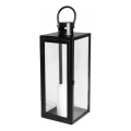 Dekoratīvā laterna TOWER 38 cm melna