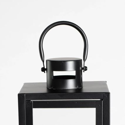 Dekoratīvā laterna TOWER 38 cm melna