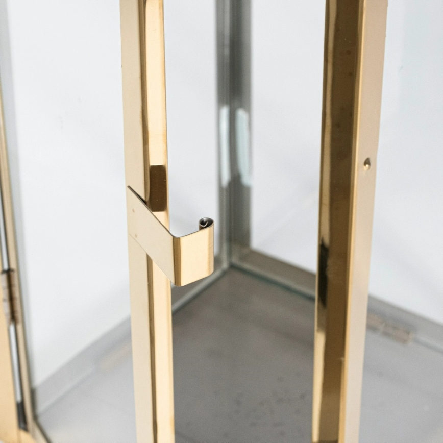 Dekoratīvā laterna TOWER 38 cm zelta