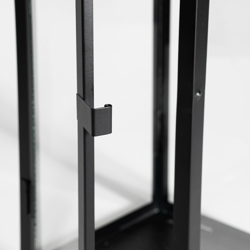 Dekoratīva laterna TOWER 49 cm melna
