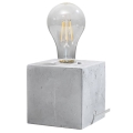 Desk lamp ABEL 1xE27/60W/230V betons