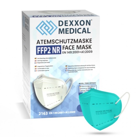 DEXXON MEDICAL Respirators FFP2 NR Azūra 1 gab