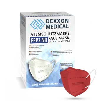 DEXXON MEDICAL Respirators FFP2 NR Sarkans 1 gab