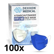 DEXXON MEDICAL Respirators FFP2 NR Tumši zila 100gab
