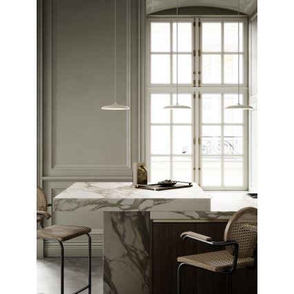 DFTP by Nordlux - LED Aptumšojama lustra ar auklu ARTIST LED/14W/230V d. 25 cm bēša