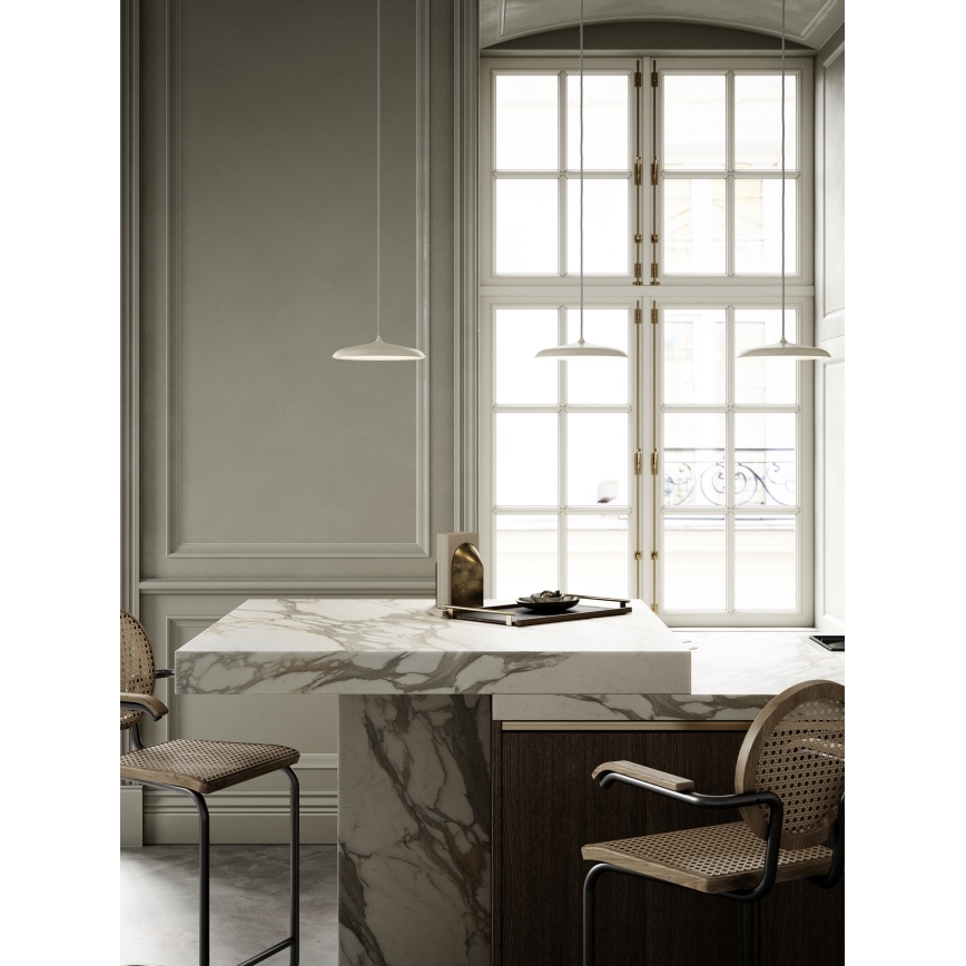 DFTP by Nordlux - LED Aptumšojama lustra ar auklu ARTIST LED/14W/230V d. 25 cm bēša