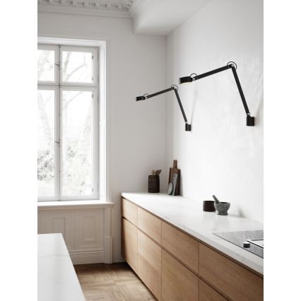 DFTP by Nordlux - LED Aptumšojama skārienvadāma galda lampa 3v1 NOBU LED/9W/230V melna