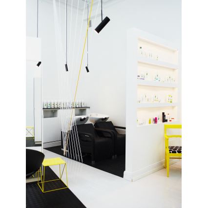 DFTP by Nordlux - Lustra ar auklu MIB 1xGU10/8W/230V melna
