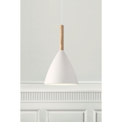 DFTP by Nordlux - Lustra ar auklu PURE 1xE27/40W/230V d. 20 cm balta/oša