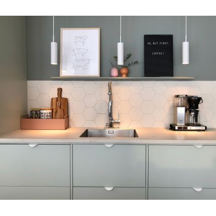 DFTP by Nordlux - Pakarināmā lustra MIB 1xGU10/8W/230V balta