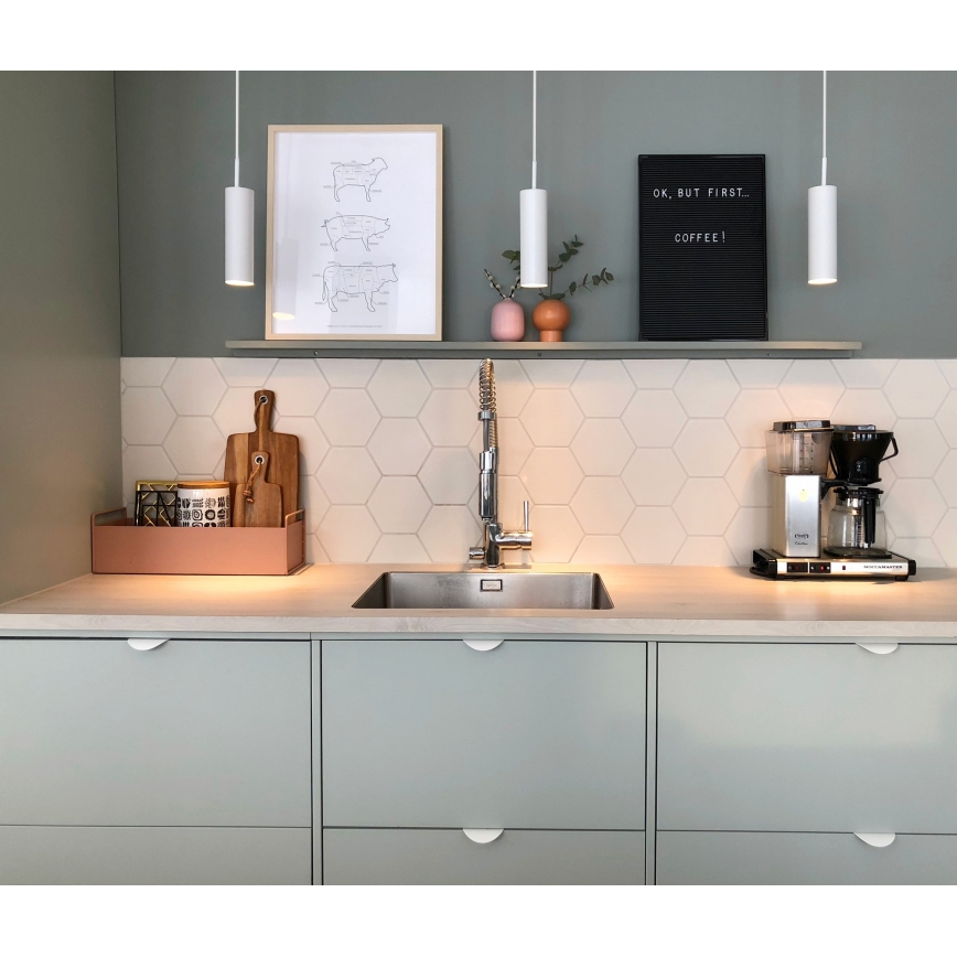 DFTP by Nordlux - Pakarināmā lustra MIB 1xGU10/8W/230V balta