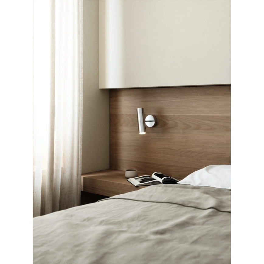 DFTP by Nordlux - Sienas gaismeklis MIB 1xGU10/20W/230V spīdīgs hroms