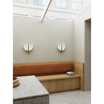 DFTP by Nordlux - Sienas lampa FURIKO 1xG9/25W/230V misiņš