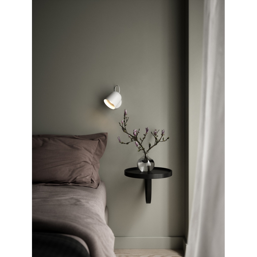 DFTP by Nordlux - Sienas starmetis ar USB portu ANGLE 1xGU10/25W/230V balta
