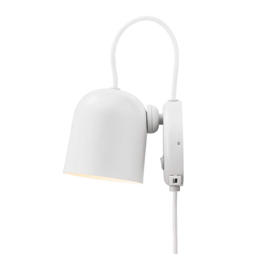 DFTP by Nordlux - Sienas starmetis ar USB portu ANGLE 1xGU10/25W/230V balta