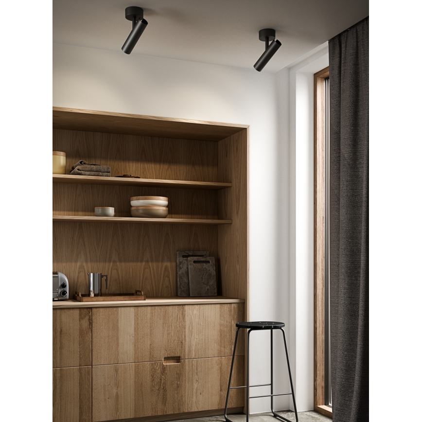 DFTP by Nordlux - Starmetis MIB 1xGU10/8W/230V melna