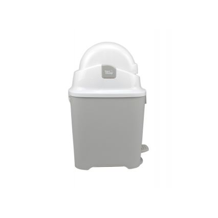 DiaperChamp - Autiņbiksīšu tvertne ONE HANDSFREE pelēka