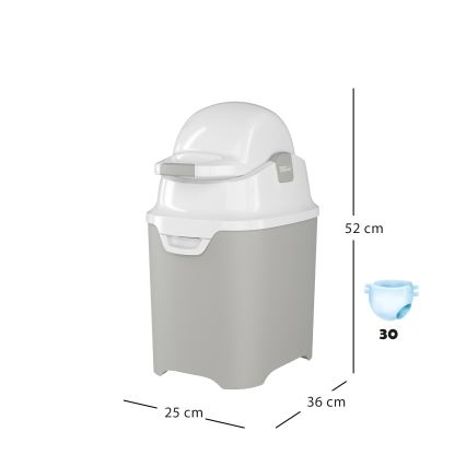 DiaperChamp - Autiņbiksīšu tvertne ONE rozā