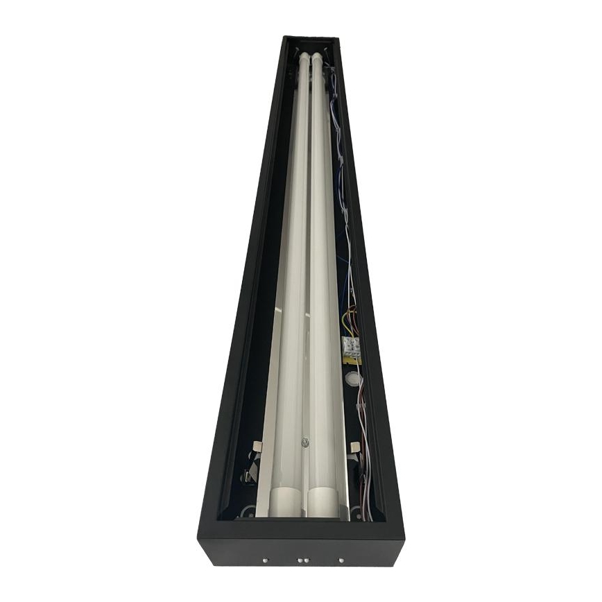 Dienasgaismas lampa T8 2xG13/18W/230V 120 cm melna
