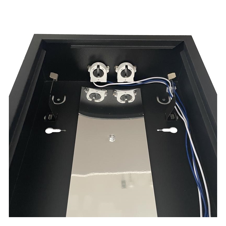 Dienasgaismas lampa T8 2xG13/18W/230V 120 cm melna