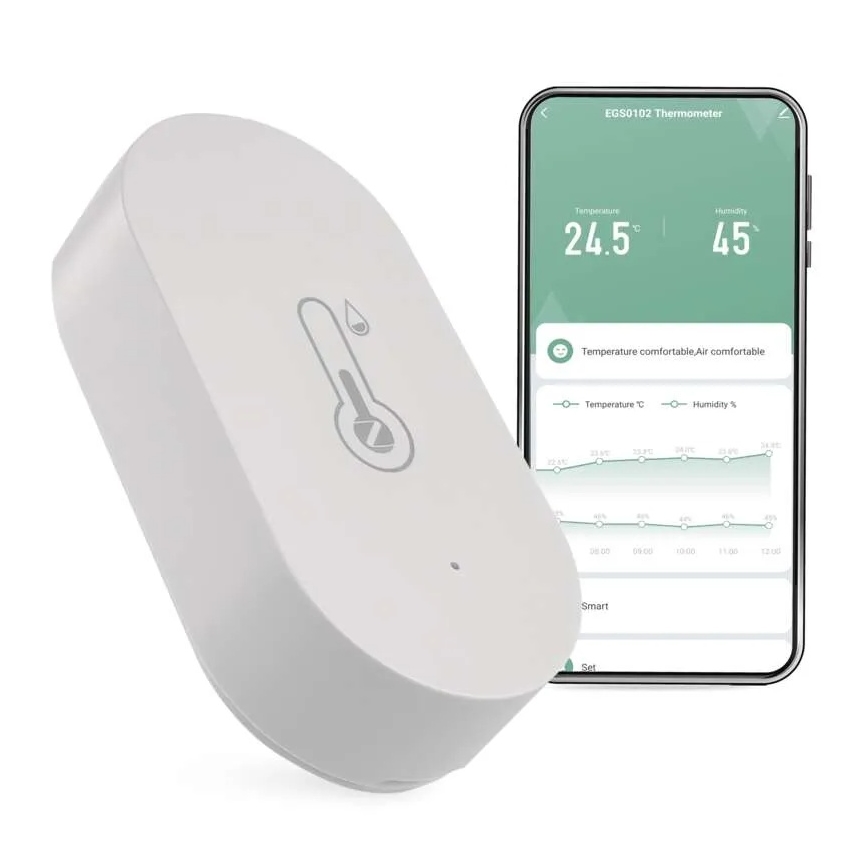 Digitālā bezvadu termometrs GoSmart 1×CR2032