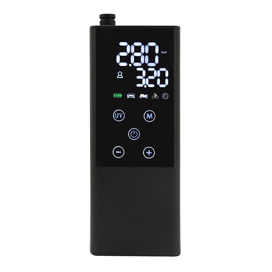 Digitālais kabatas kompresors 4000 mAh 5V melna