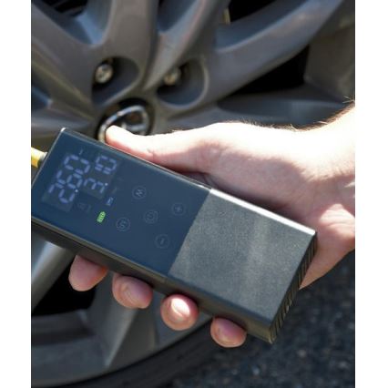 Digitālais kabatas kompresors 4000 mAh 5V melna