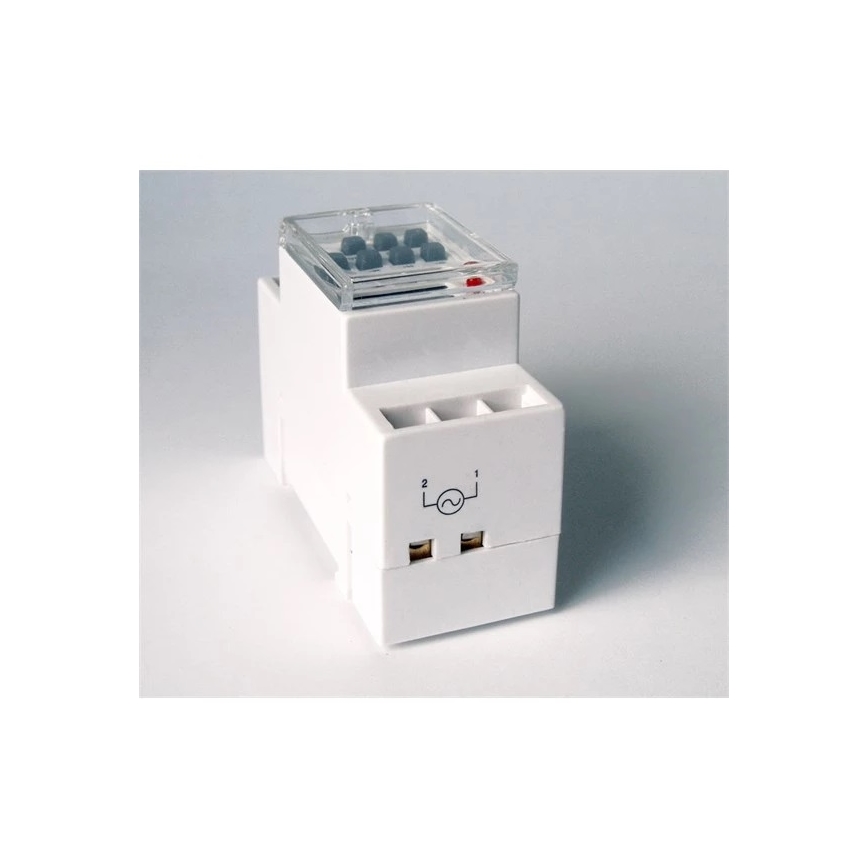 Digitālais slēdžu pulkstenis DIN sliedēm 3680W/230V