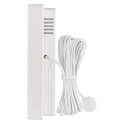 Digitālais termometrs ar higrometru 2xAAA, balts