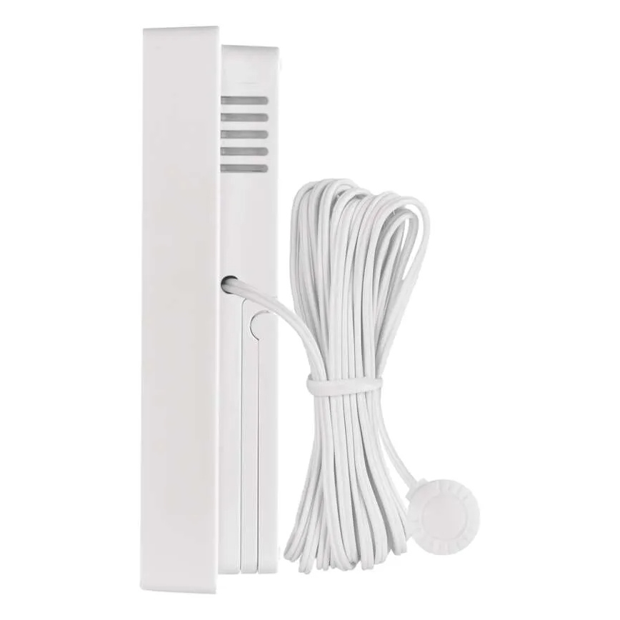 Digitālais termometrs ar higrometru 2xAAA, balts