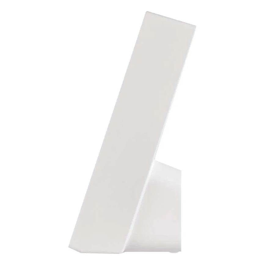 Digitālais termometrs ar higrometru, darbināms ar 1xAA bateriju, balts