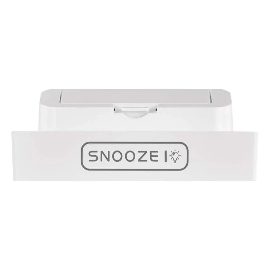 Digitālais termometrs ar higrometru, darbināms ar 1xAA bateriju, balts