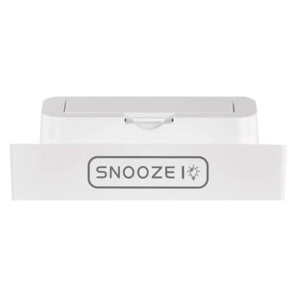 Digitālais termometrs ar mitruma mērītāju 1xAA balts