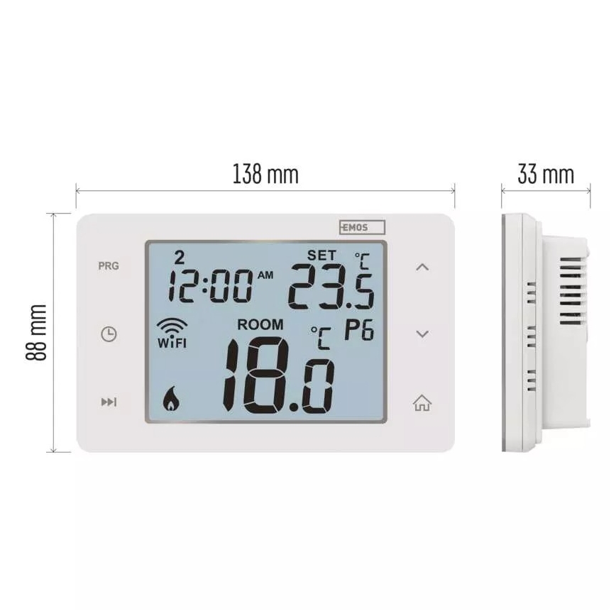 Digitālais termostats GoSmart 230V/6A