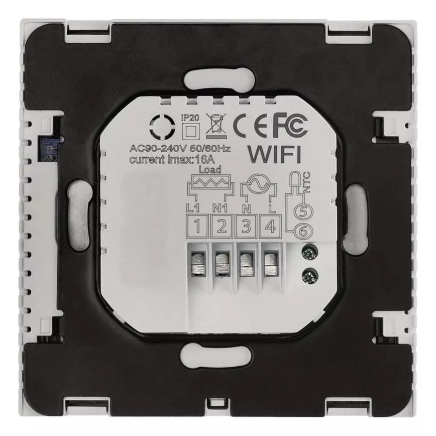 Digitālais termostats grīdas apsildīšanas GoSmart 230V/16A Wi-Fi Tuya