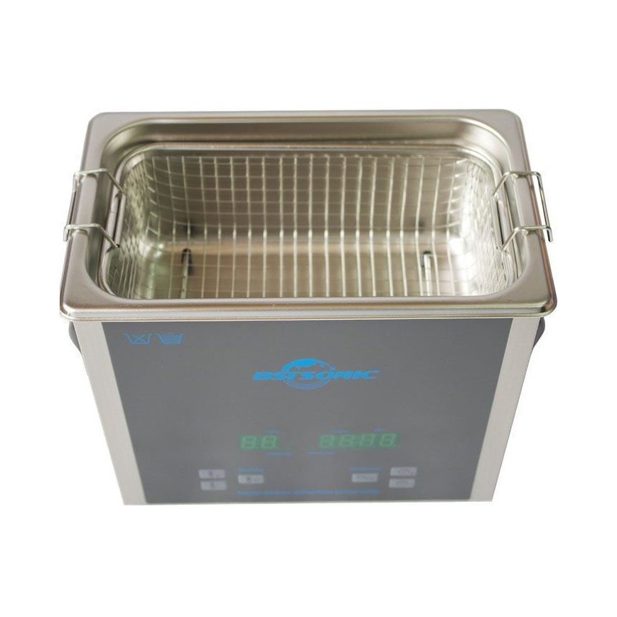 Digitālais ultraskaņas tīrītājs 120W/230V 3 l