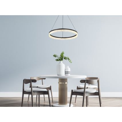 LED lustra ar regulējamu spilgtumu uz troses ALIANZ LED/45W/230V 3000-6000K Ø 60 cm + tālvadība