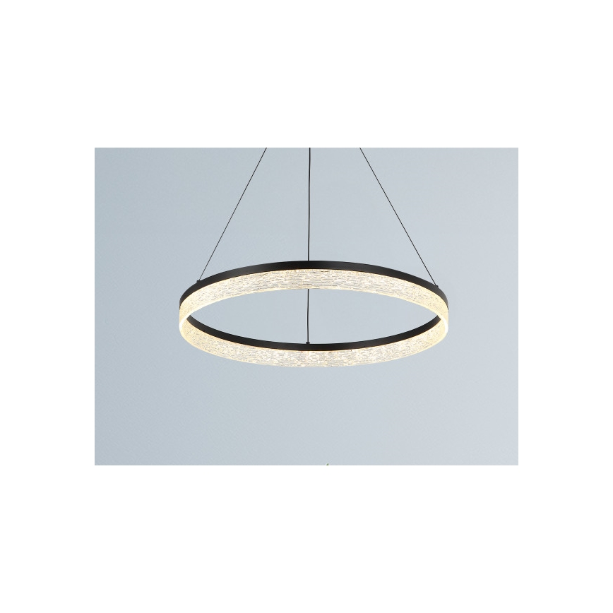 LED lustra ar regulējamu spilgtumu uz troses ALIANZ LED/45W/230V 3000-6000K Ø 60 cm + tālvadība